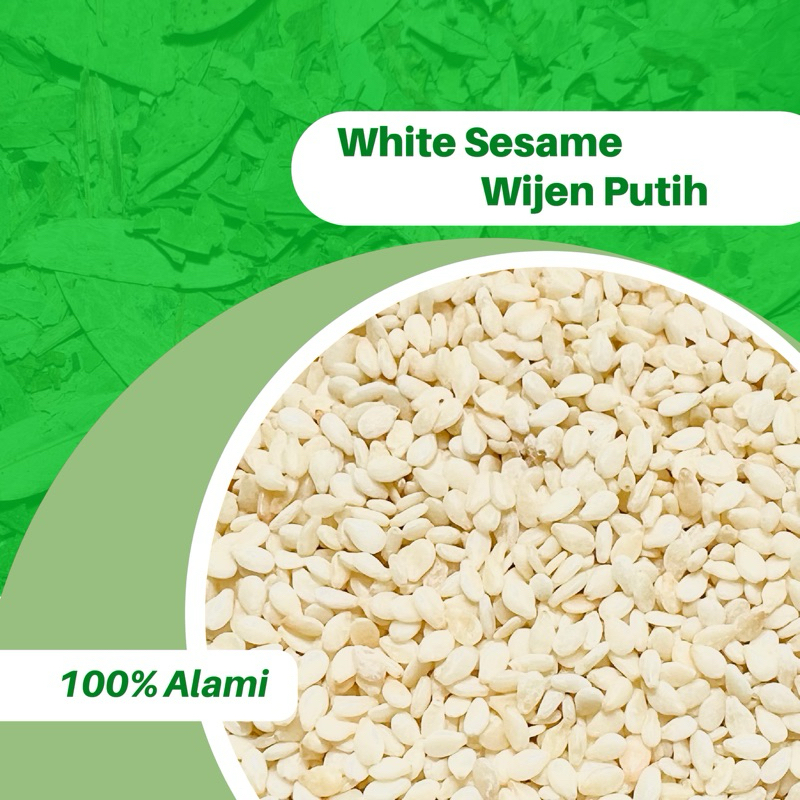 

WHITE SESAME WIJEN PUTIH BIJI WIJEN