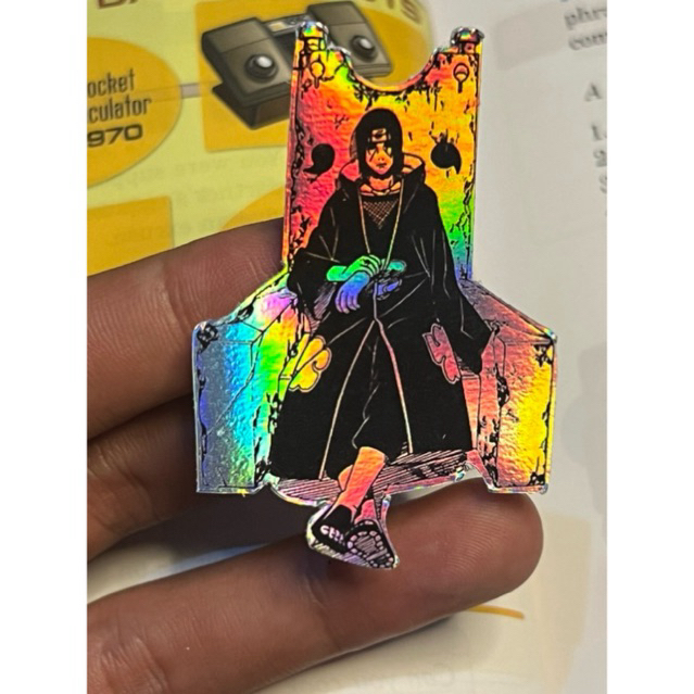 

Sticker Hologram Uchiha Itachi