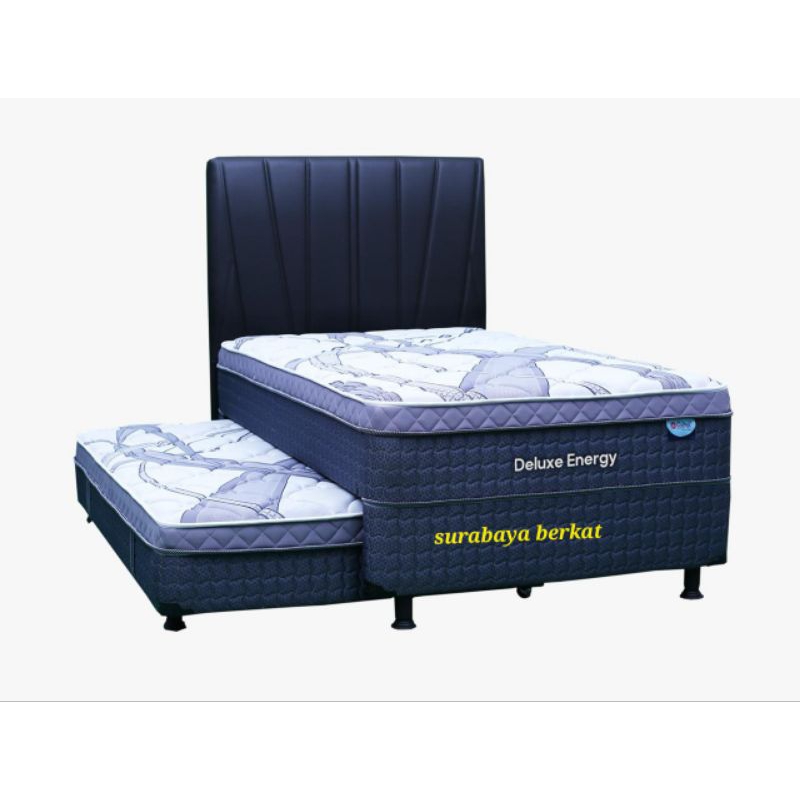 spring bed sorong central deluxe energy (Two in one spring bed)