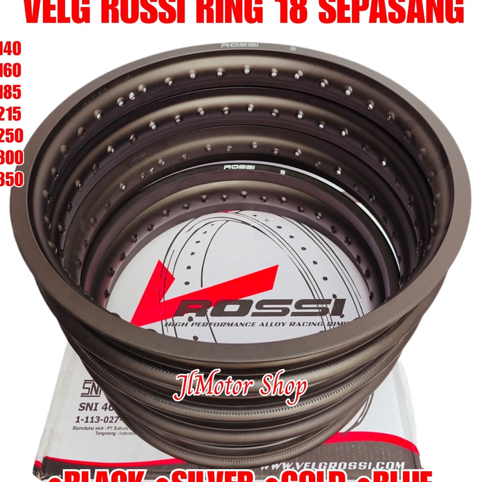 Khh VELG ROSSI RING 18 14 16  16 185  185 215  16 215  25 3  3 35 Ring 18 SEPASANG 2 PCS  VELG VROSS