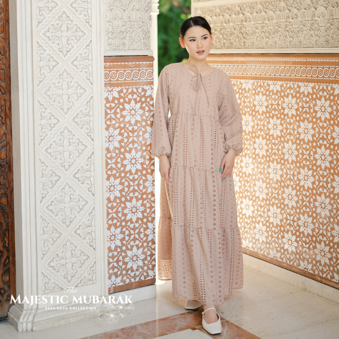 BUTTERNUT - RALINE GAMIS FOR MAMMA | Dress Couple Lebaran | Gamis Lebaran Perempuan
