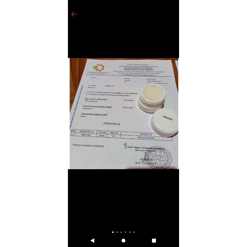 cream malam HN 15grm asli original 100% termurah lembut Bisa COD