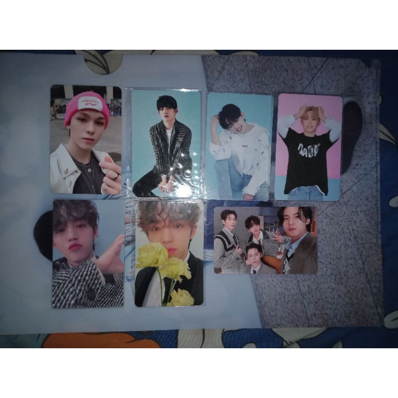 PC Photocard Official Seventeen SCoups, Vernon, Wonwoo, Mingyu (Hip Hop Unit)