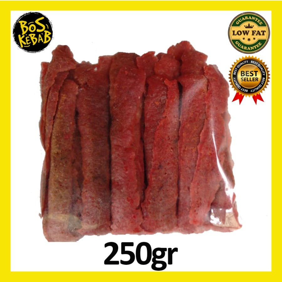 

Daging kebab iris asap matang 250gr