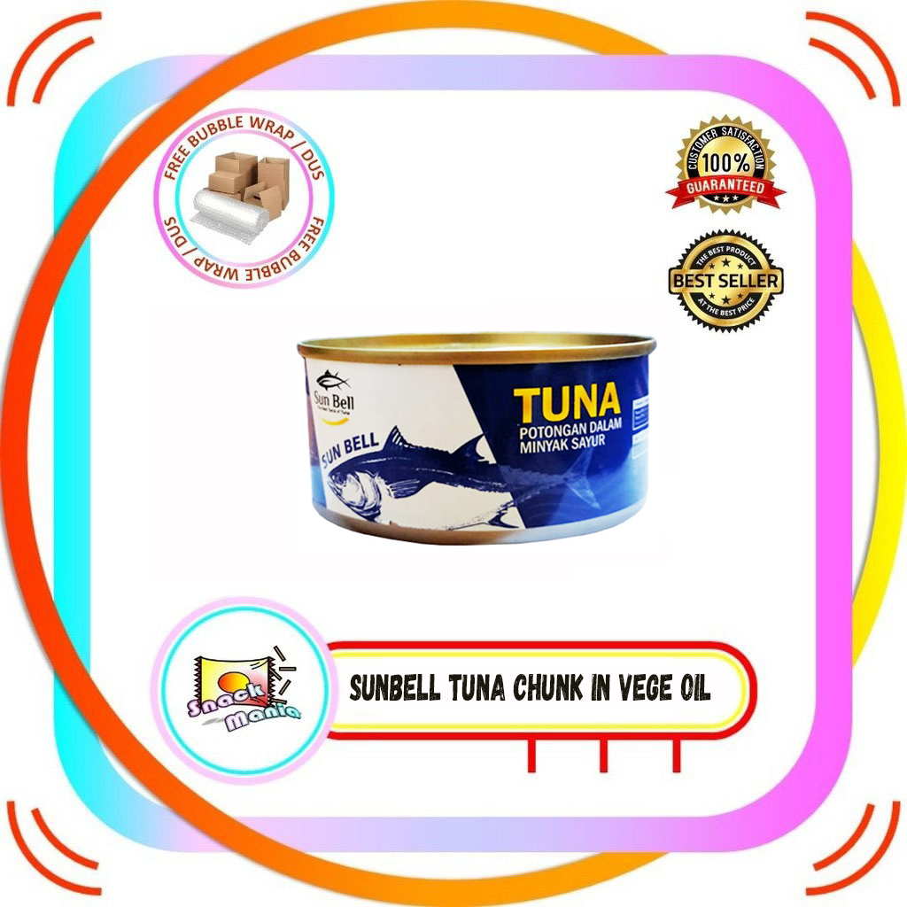 

SUNBELL Tuna Chunk in Vegetable Oil ~ 185 gr