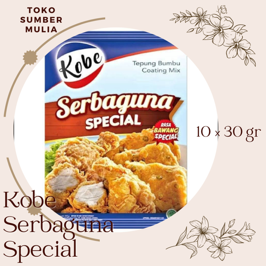 

Kobe Serbaguna Special Tepung Bumbu Coating Mix Renceng