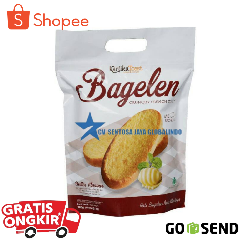 

Kartika Sari Toast Bagelen Butter 180 gr & 72 gr