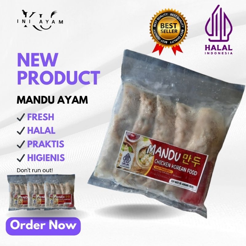 

Homemade ayam/ mandu ayam / froozen food mandu