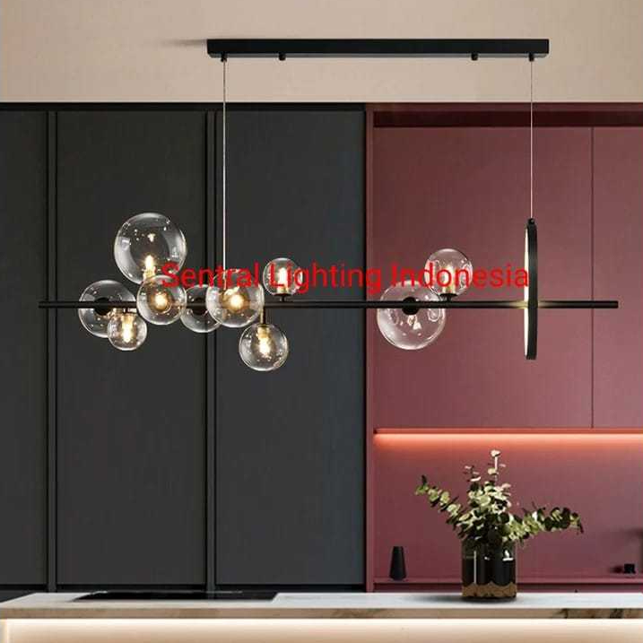 SL9212-10 LAMPU GANTUNG MEJA MINIMALIS MODERN AESTHETIC MEJA MAKAN ISLAND TABLE MINI BAR KAMAR TIDUR