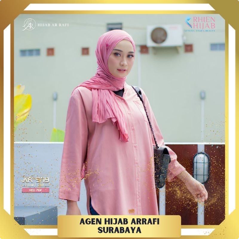 Hijab Arrafi AR 579 Pashmina Plisket Shawl Tudung Pashmina Terlaris Kerudung Plisket Kerudung Segi E