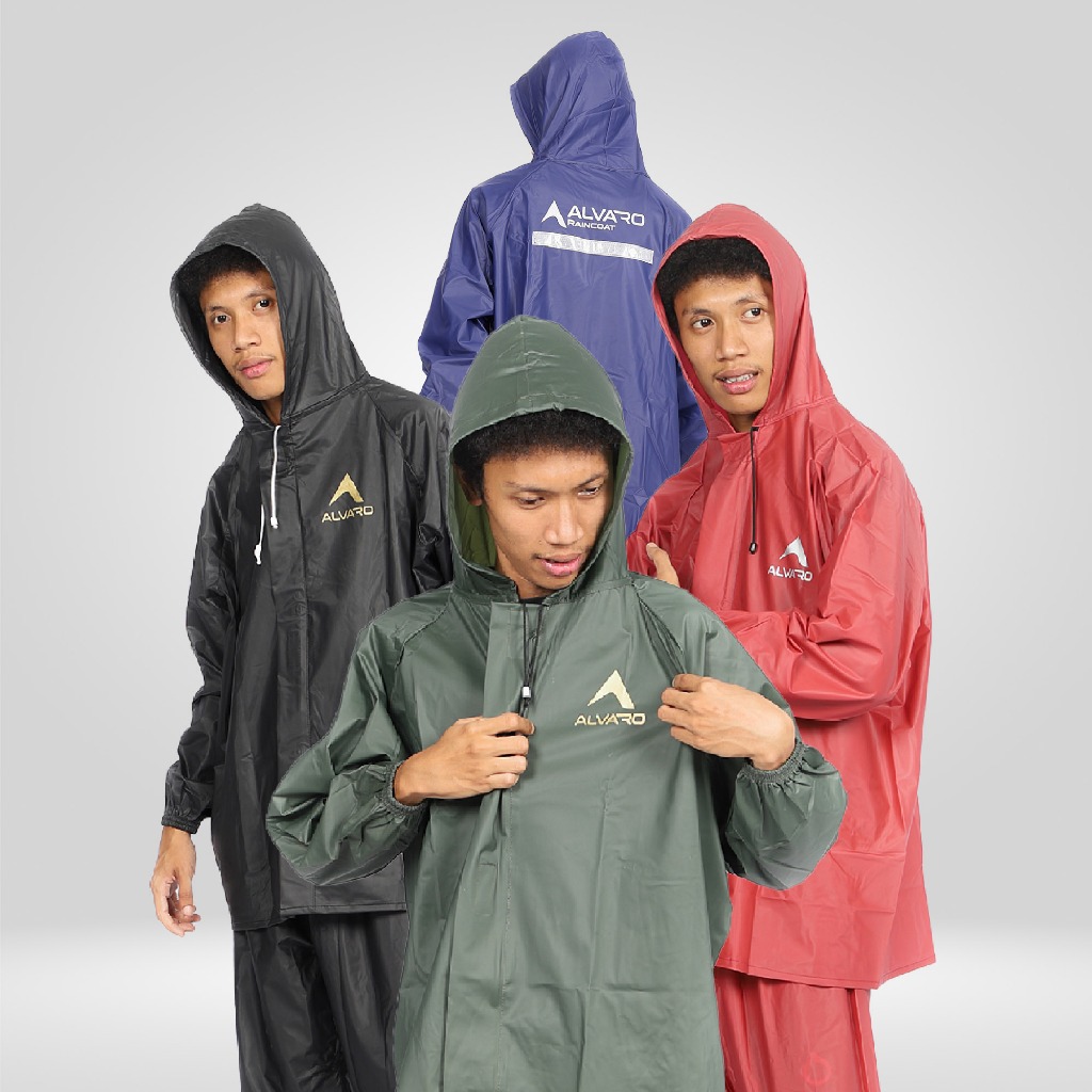 Jas Hujan Setelan Atas Bawah Alvaro