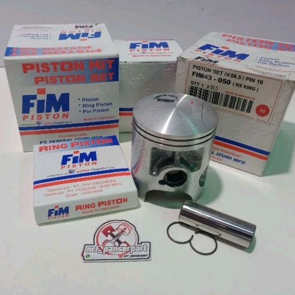 PISTON KIT//SEHER SET RING YAMAHA RXKING/RX KING/RX-KING NEW //LAMA OS/OVER SIZE STANDAR/50/100/150/