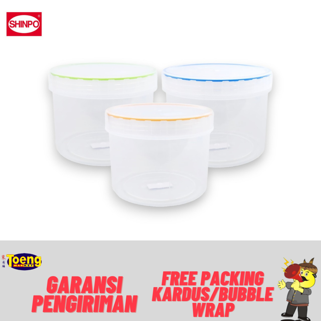 TOPLES MAKANAN / TOPLES PLASTIK / NEST FOOD STORAGE SIP 351 S SHINPO