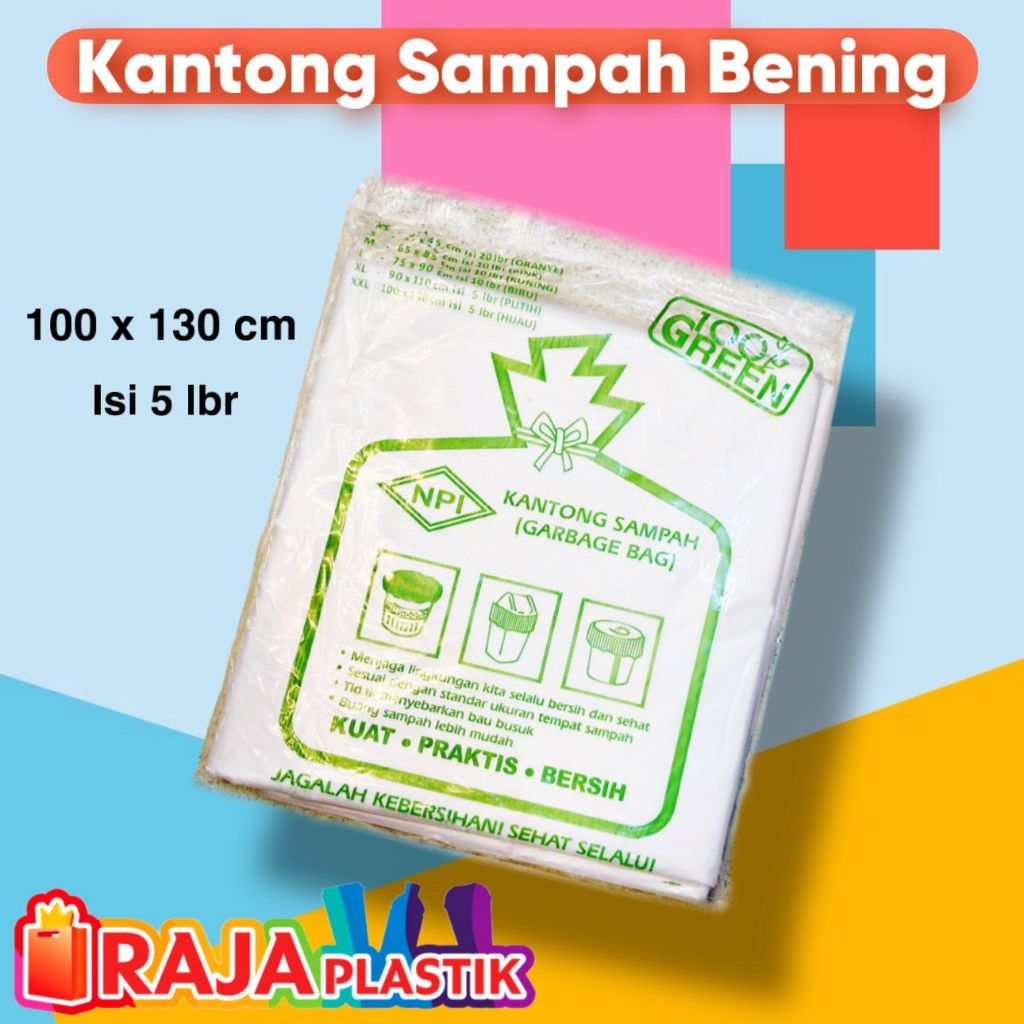 Plastik Sampah Hitam / Plastik Sampah Medis / Plastik Sampah Bening