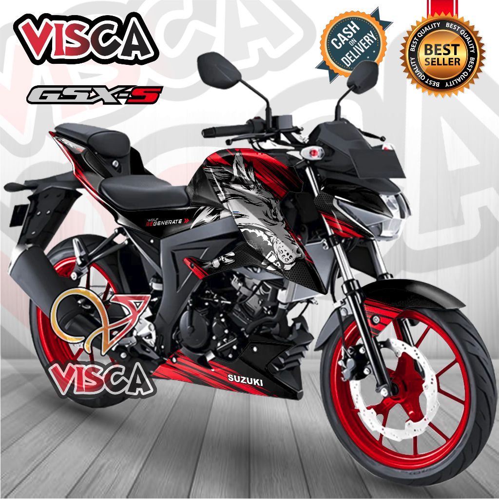 Decal Gsx S150 Full Body Stiker Gsx S150 Full Body Decal Gsx 150S Full Body Striping Gsx S150 Full B
