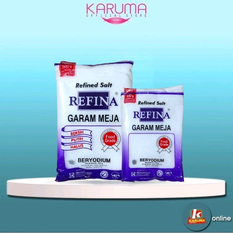 

Garam Meja Refina 500g & 250g Garam Halus