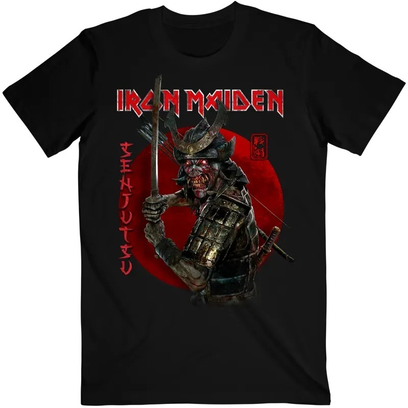 Kaos Iron Maiden Senjutsu Album Premium T-Shirt Band Iron Maiden | Kaos Band Rock Kaos Band Metal