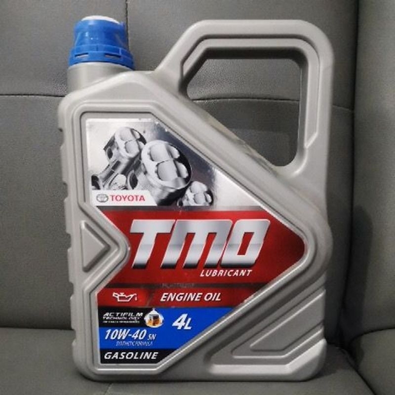 oli mobil toyota tmo 4 liter 10W-40 bensin galon