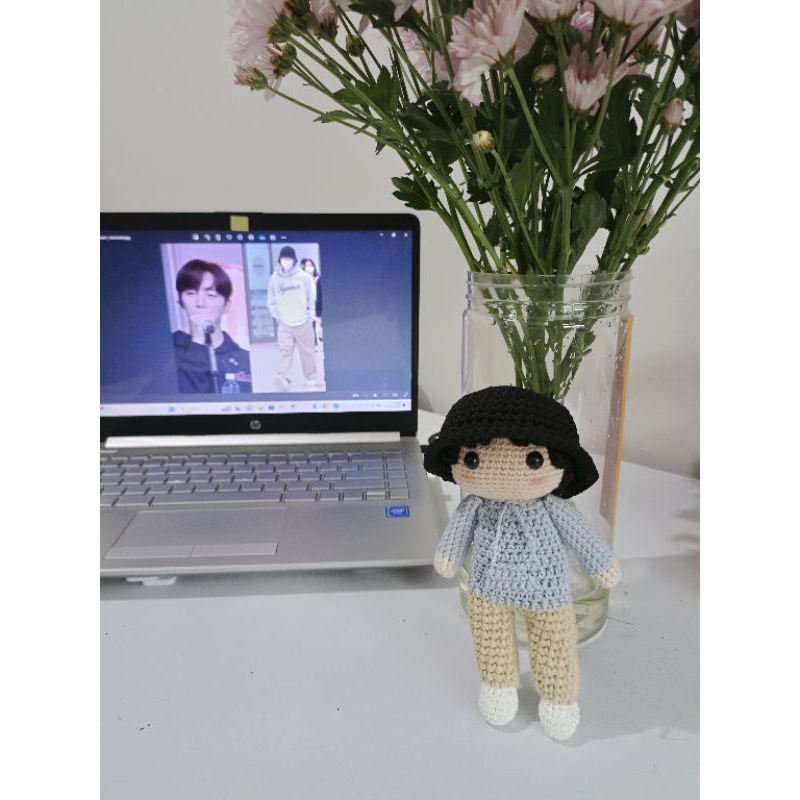 Boneka Amigurumi Boneka Rajut Lee Junho 2PM | Geminichi