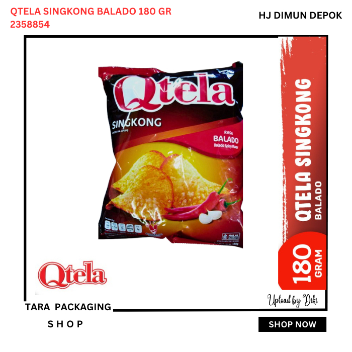 

Qtela Singkong Balado 180 Gr