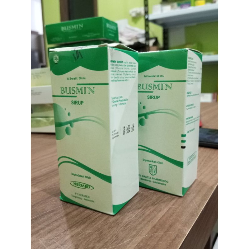 BUSMIN KAPSUL & BUSMIN SIRUP / SUPLEMEN