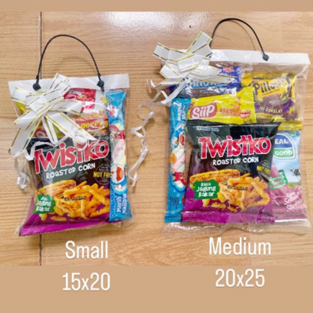 

SMALL tenteng paket snack ulang tahun bingkisan ultah anak