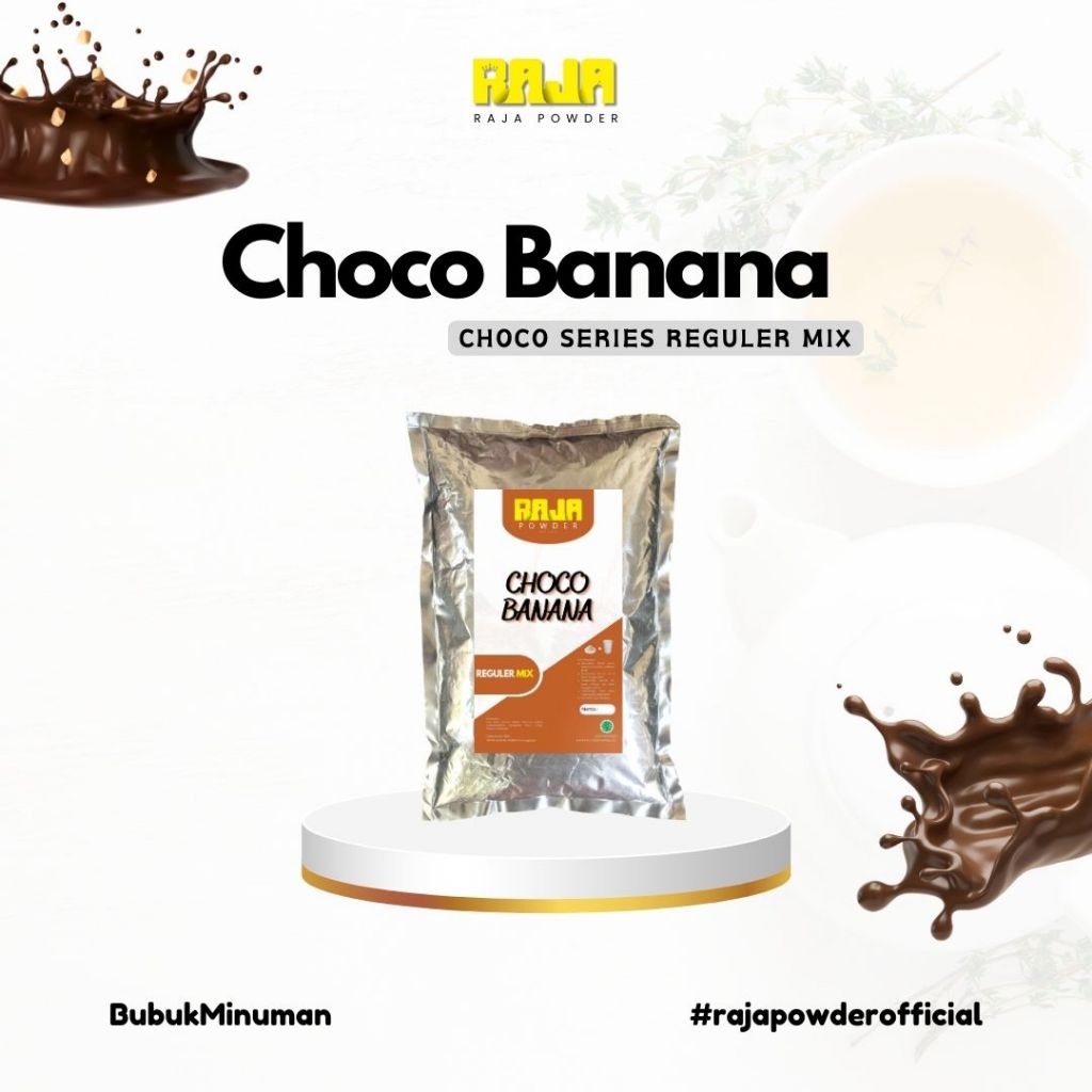 

Bubuk Choco Banana Bubuk Minuman Cokelat Pisang Powder 1 kg / 1000 gram