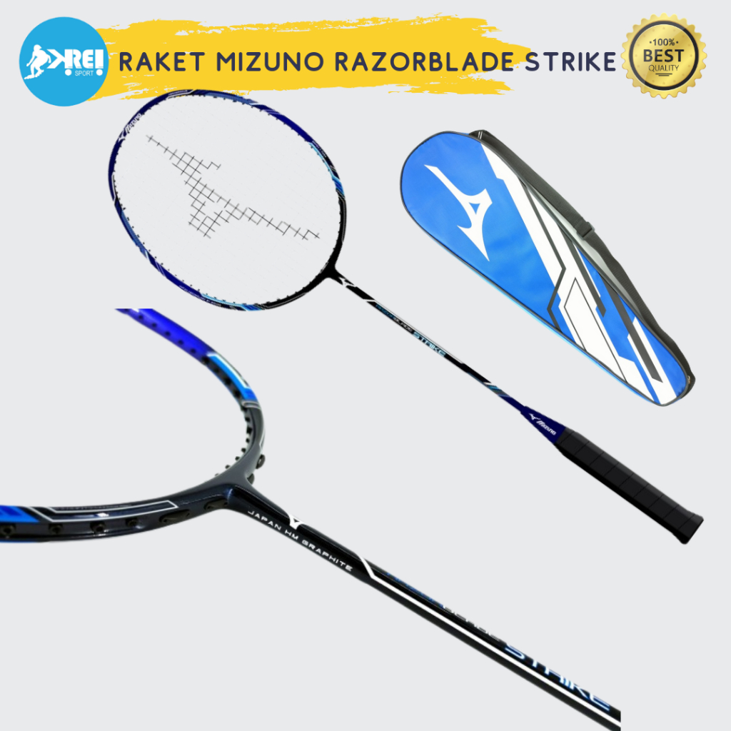 Raket Badminton/Raket Bulutangkis Mizuno Razorblade Strike