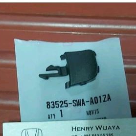 Penutup arm rest depan pegangan tangan pintu bagian pinggir atas Honda CRV RE 2007-2012 Original