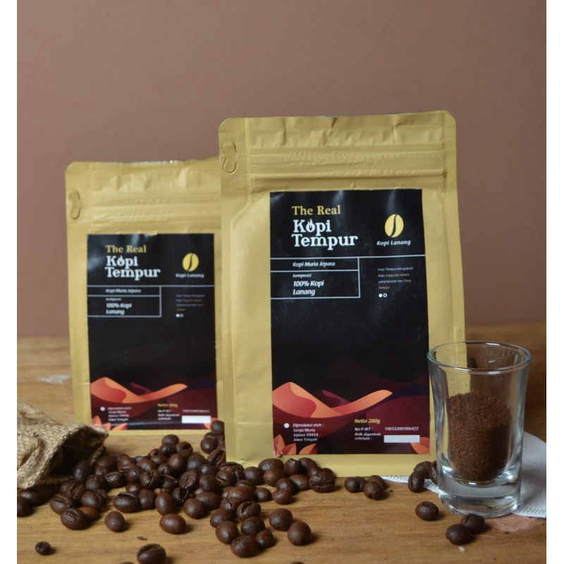 

KOPI LANANG / PEABERRY TEMPUR LERENG GUNUNG MURIA 200 GRAM BUBUK