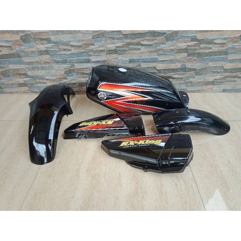 SIAP KIRIM SEPAKET FULL TANGKI SET RX KING RX KING 2002 HITAM BERKUALITAS