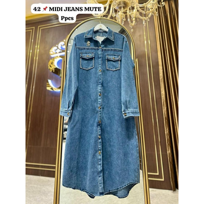 Midi Jeans Mute by Shella Sauki