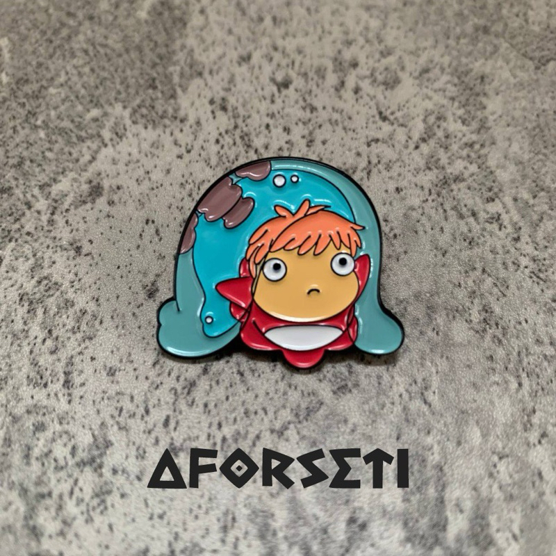 PIN ENAMEL “GHIBLI 2” BROS PIN / PIN MURAH / PIN COUPLE / PIN AESTHETIC / PIN LUCU / PIN BUTTON / PI