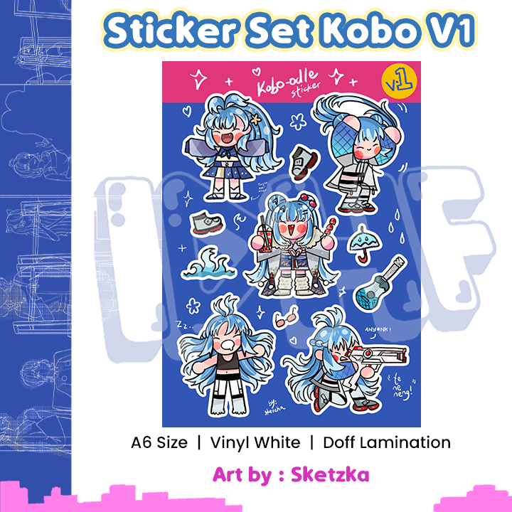 

Sticker Kobo V1 - Sticker Hololive - Sketzka