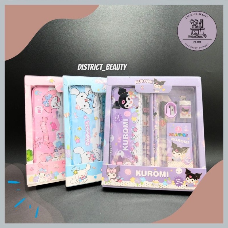 

ART M45O KOTAK PENSIL SANRIO SET PAKET ALAT TULIS LENGKAP SANRIO HAMPERS SOUVENIR BIRTHDAY EDITION