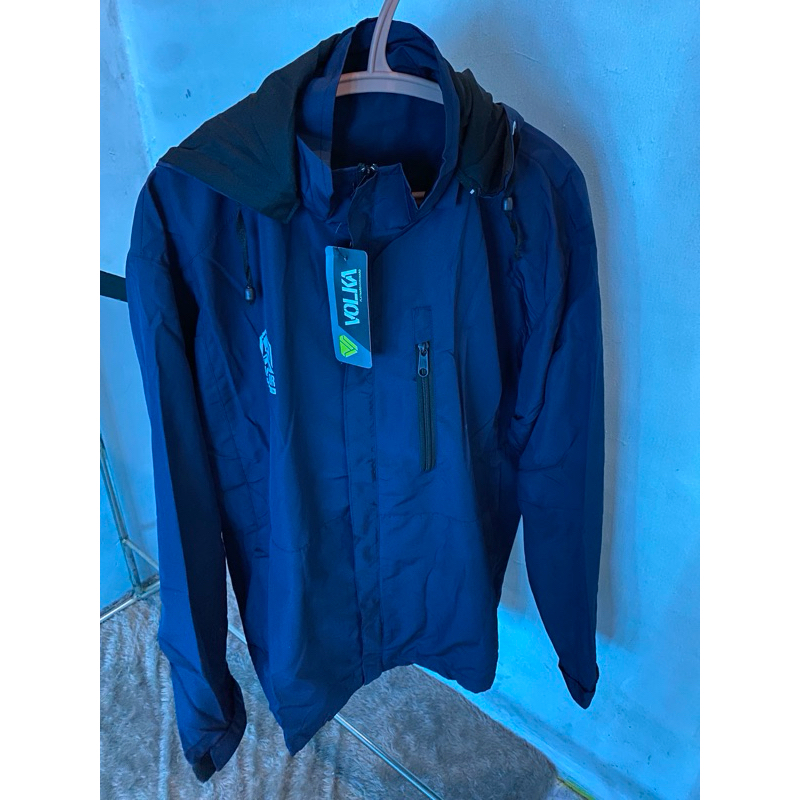 Jaket parasut anti air jaket outdoor gunung pria wanita jumbo