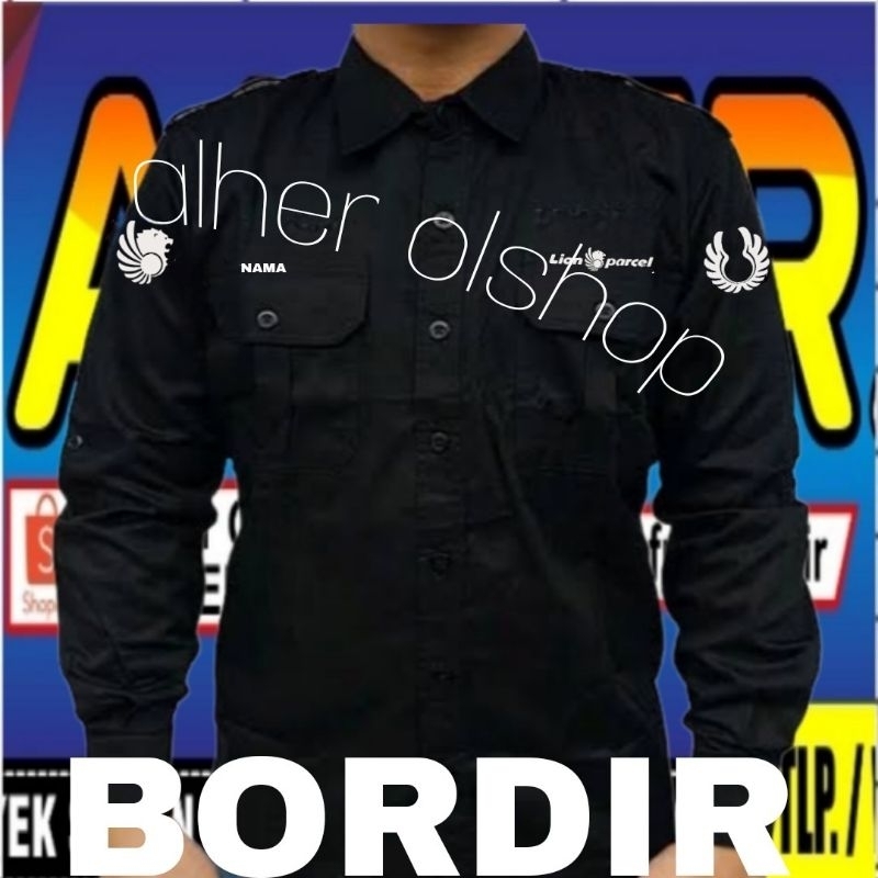 kemeja Lion parcel baju Lion parcel seragam Lion parcel Pdl lion parcel kemeja kerja lion parcel baj