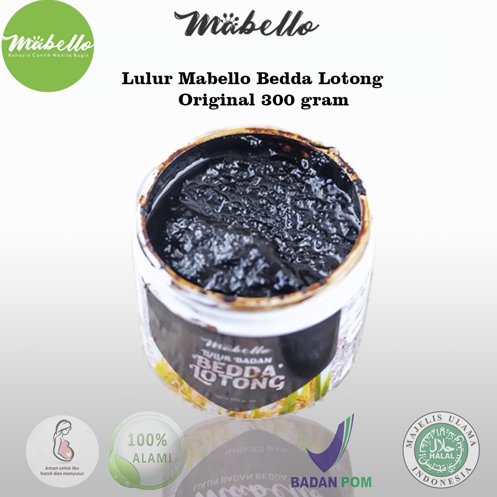 ART G46C Mabelo lulur badan bedda lotong mabello bedak lotong dari rempah original 3 gram