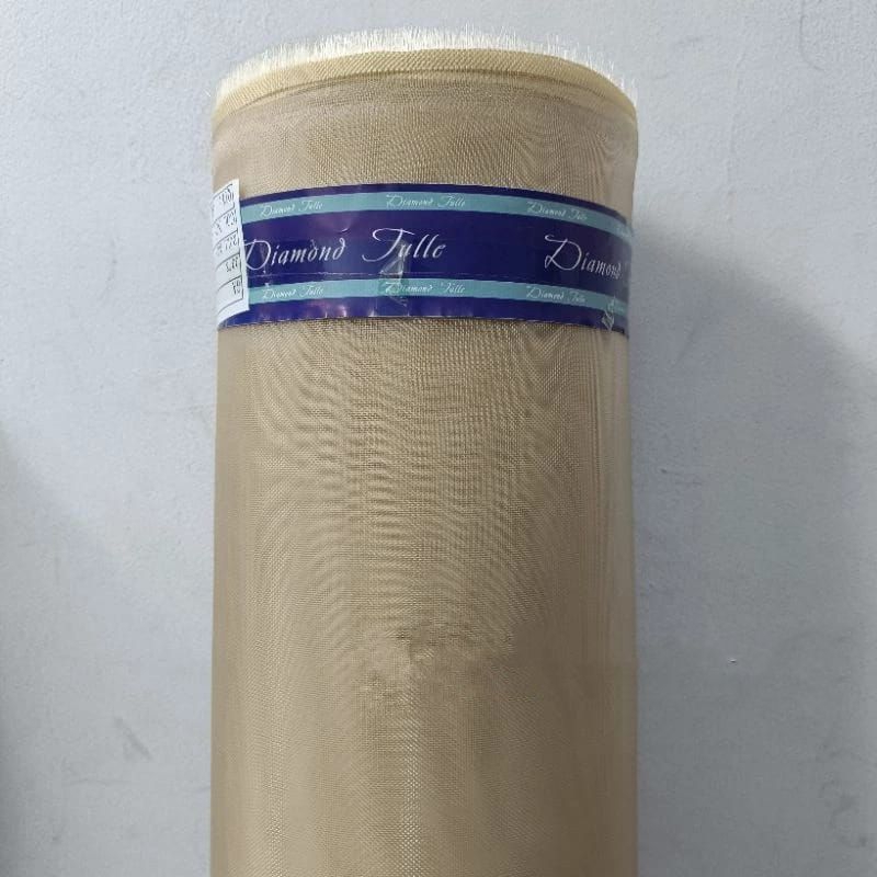 Kain Crinoline / Krinoline / Tille Kaku /Crinoline Segnet Yure / Pengembang Baju Pengantin