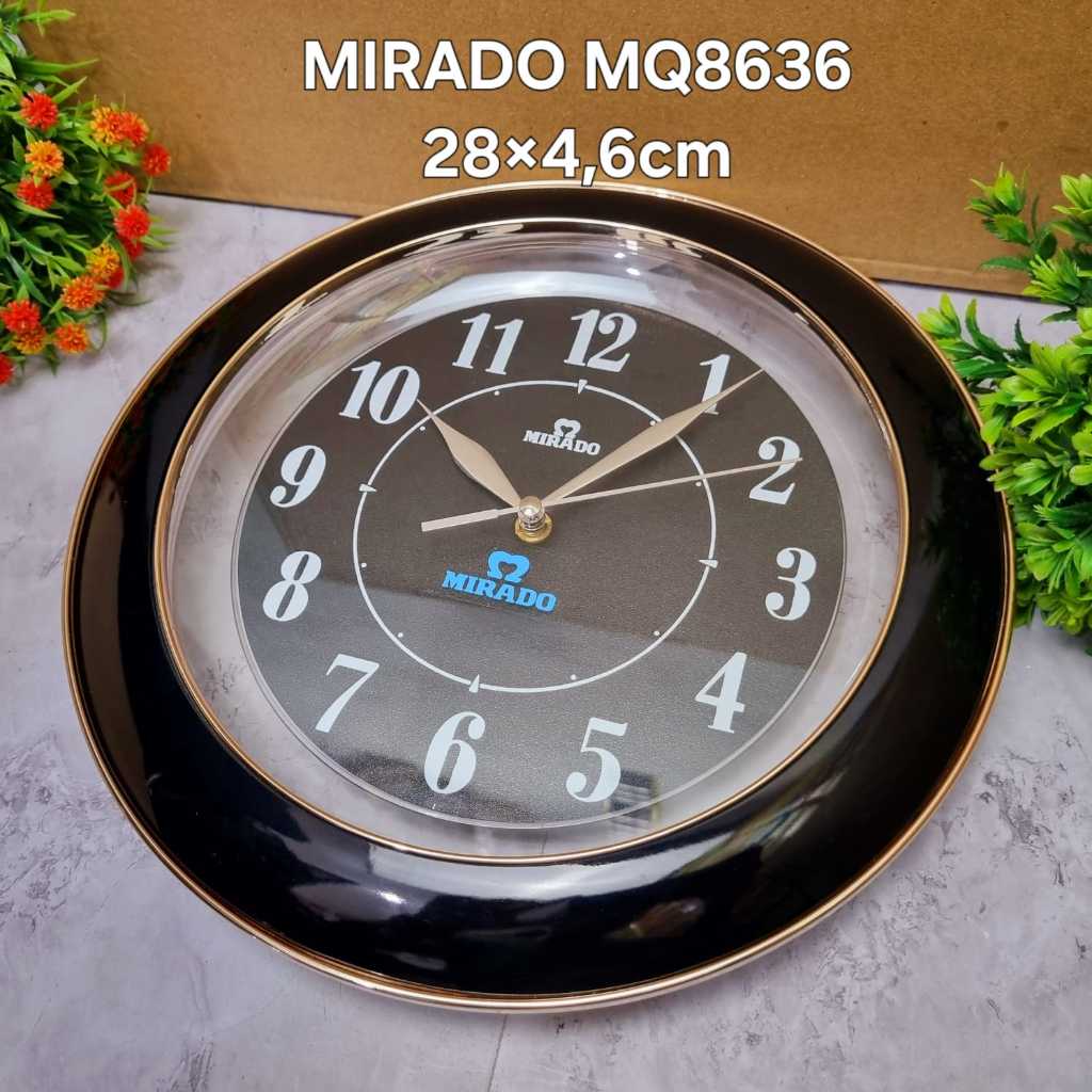 JAM DINDING TERBARU MIRADO MQ8636//JAM DINDING MIRADO ORIGINAL/JAM DINDING MIRADO TERMURAH/JAM DINDI