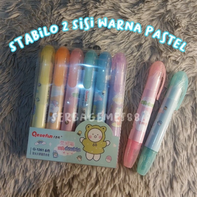 serbagemes88 - (1PCS) STABILO / STABILO PASTEL / STABILO PERPCS / STABILO LUCU / HIGHLIGTER