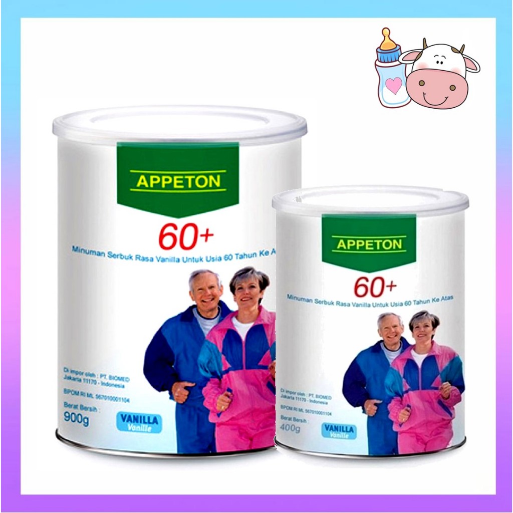 

Appeton 60+ Vanila 400gr / 900gr