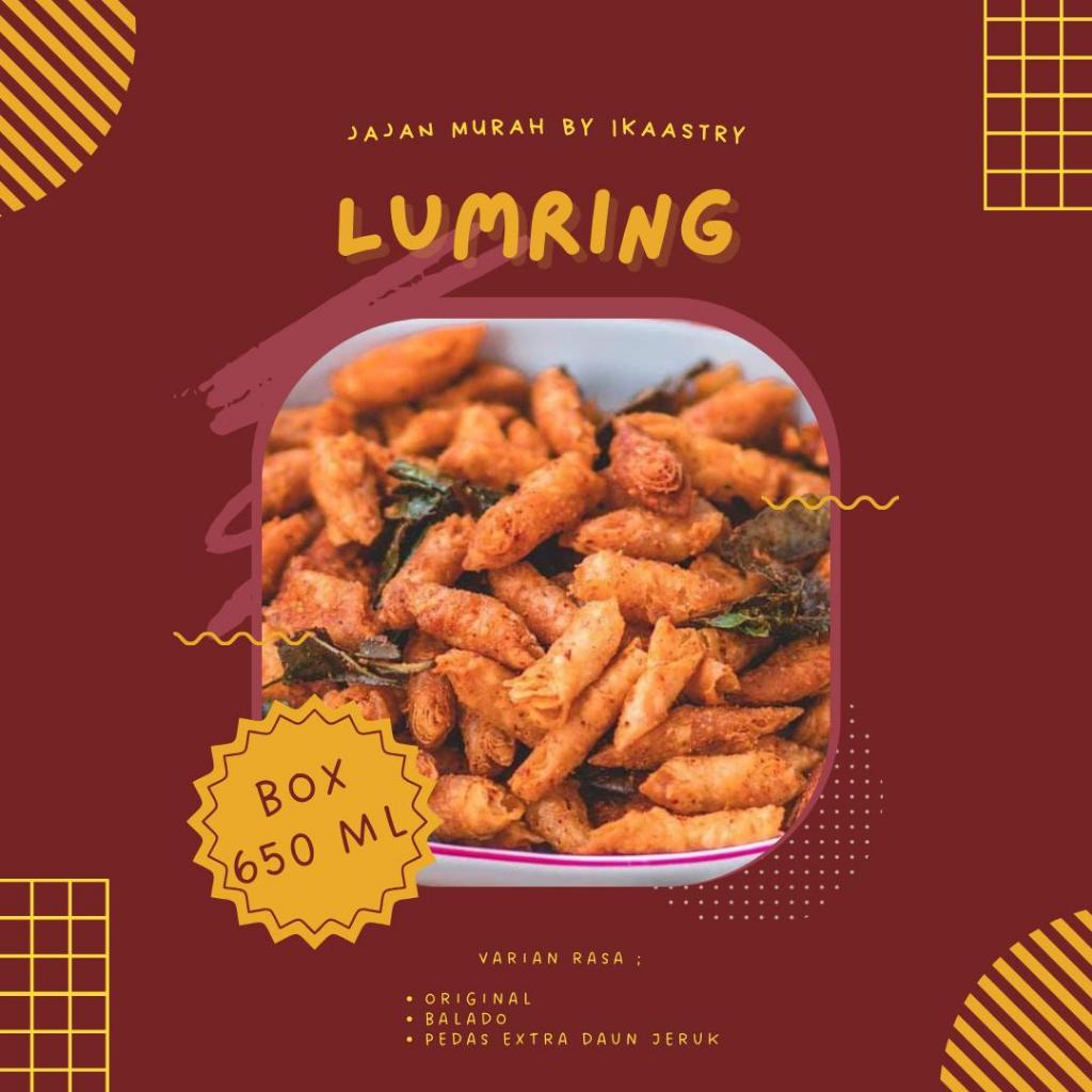 

[FLASH SALE] Lumring Original/Balado/Pedas Extra D.jeruk Bumbu Melimpah 650ML BOX