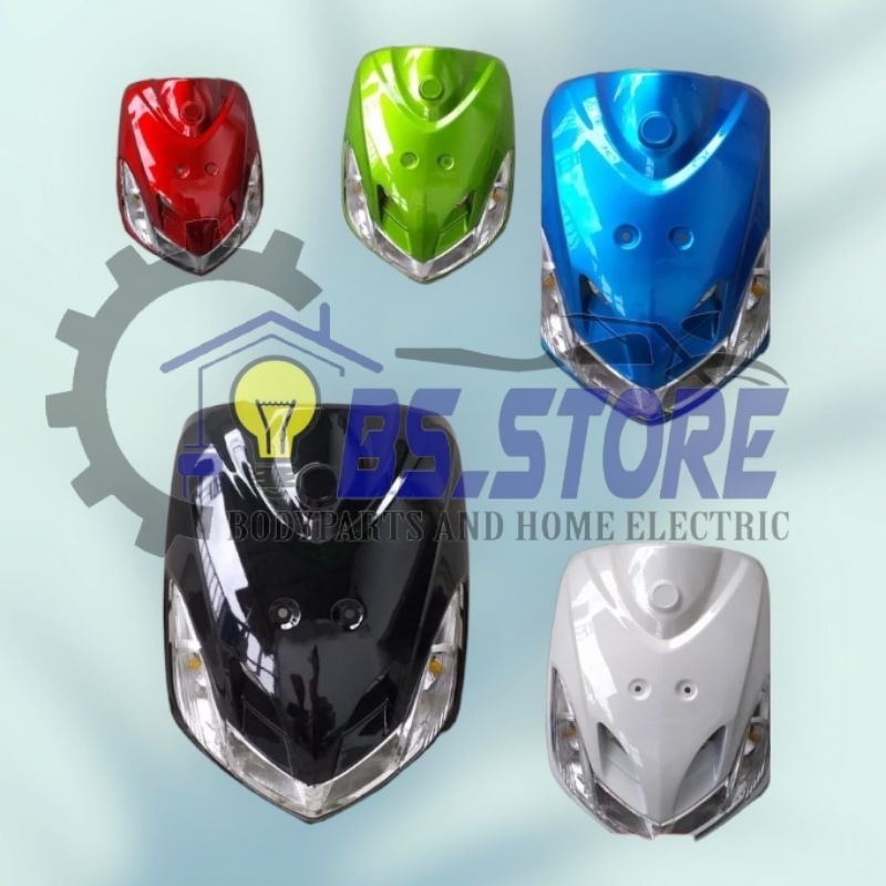 TAMENG DEPAN SET PANEL SET YAMAHA MIO SMILE SPORTY 2008 2009 2010 2011 | PAKET BODY DEPAN PLUS LAMPU