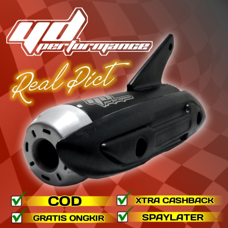 knalpot standar racing honda beat street TZM coopy nmax