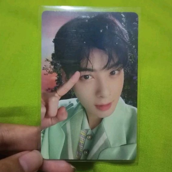 PHOTOCARD OFFICIAL CHA EUNWOO ALBUM ASTRO