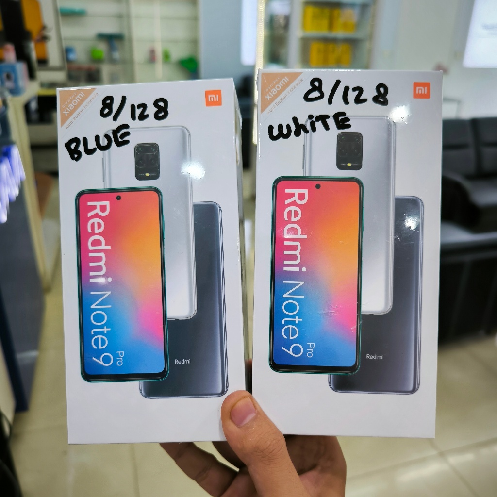 Baru | Xiaomi Redmi Note 9 Pro 8GB/128GB - BNIB Garansi Resmi 15 Bulan - Snapdragon 720G | NFC | Ram