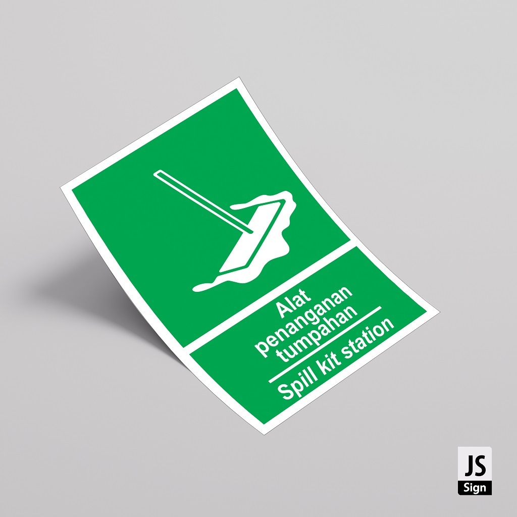 

STICKER K3 SAFETYSIGN - SPILL KIT STATION
