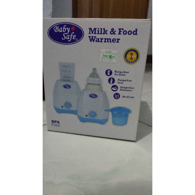 Baby safe bottle warmer strelizer / alat steril botol susu bayi