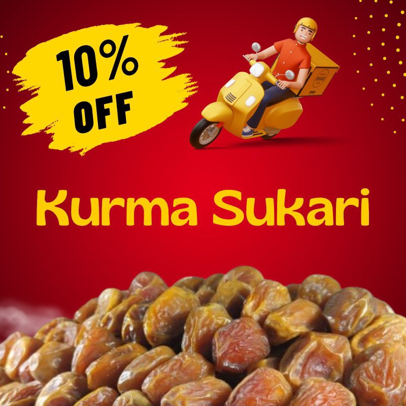 

Kurma Sukari premium grade A+ harga termurah